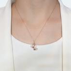 Hanger - 18 karaat Roségoud - 0.54ct. tw. Robijn - Diamant, Sieraden, Tassen en Uiterlijk, Antieke sieraden