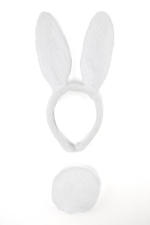 Haarband Konijn Wit StaartDiadeem Konijnenoren Oren Oortjes, Kleding | Dames, Carnavalskleding en Feestkleding, Accessoires, Nieuw