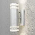Konstsmide Wandlamp Modena 30 Cm Gu10 35w 230v Staal Zilver