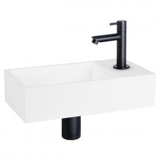 Fonteinset | Differnz | Solid (Gegoten, Matzwart), Doe-het-zelf en Verbouw, Sanitair, Nieuw, Verzenden