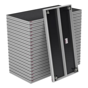 20x FORTEX STAGE750 Deck Top Line HEXA 200×100 cm beschikbaar voor biedingen