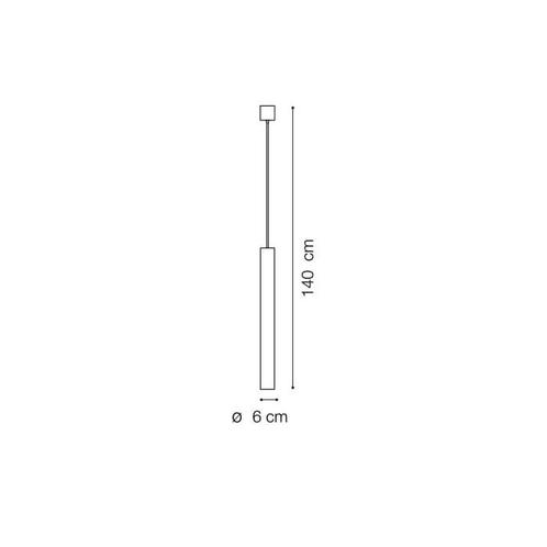Aquasplash Dawn Pendant Lampbuis Diameter 6 cm 28W Goud, Doe-het-zelf en Verbouw, Sanitair, Ophalen of Verzenden