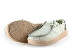 HEY DUDE Espadrilles in maat 38 Groen, HEY DUDE, Verzenden, Zo goed als nieuw, Groen