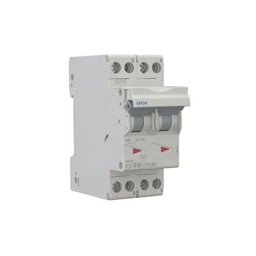 Eaton fornuisgroep / 16A, B-kar, 2P+2N / PLSN-B16/2P2N-2MU /, Doe-het-zelf en Verbouw, Elektra en Kabels, Nieuw, Ophalen of Verzenden