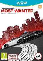 Wii U Need for Speed: Most Wanted U, Zo goed als nieuw, Verzenden