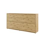 Murphy Horizontaal Opklapbed 90x200 - Artisan Eiken, Huis en Inrichting, Slaapkamer | Bedden, Verzenden, Nieuw