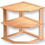 KESPER for kitchen & home Rek Bamboe, 2-traps, Huis en Inrichting, Verzenden, Nieuw