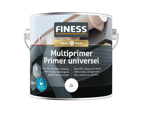 Finess Finess multiprimer 2,5 liter, wit, Doe-het-zelf en Verbouw, Verf, Beits en Lak, Nieuw, Verzenden