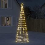 vidaXL LED-kerstboom met spikes 570 LEDs warm wit 300 cm, Verzenden, Nieuw