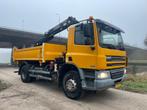 DAF CF.310 / 2-zijdige kipper / Fassi Laadkraan., Auto's, Automaat, Achterwielaandrijving, Overige kleuren, Met garantie (alle)