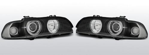 Koplampen Angel Eyes | BMW 5 Series E39 1995-2003 | zwart, Auto-onderdelen, Verlichting, Nieuw, BMW, Verzenden