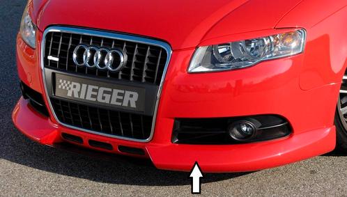 Rieger spoilerlip | A4 (8E) Typ B7: 11.04- (vanaf Facelift), Auto-onderdelen, Carrosserie en Plaatwerk, Nieuw, Audi, Verzenden
