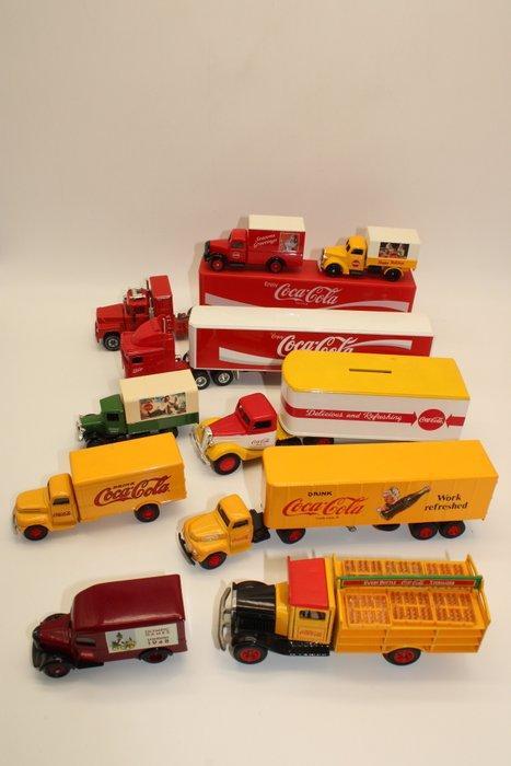 Siku, Lledo 1:43 - Modelauto (10) - Coca-Cola promotie, Hobby en Vrije tijd, Modelauto's | 1:5 tot 1:12