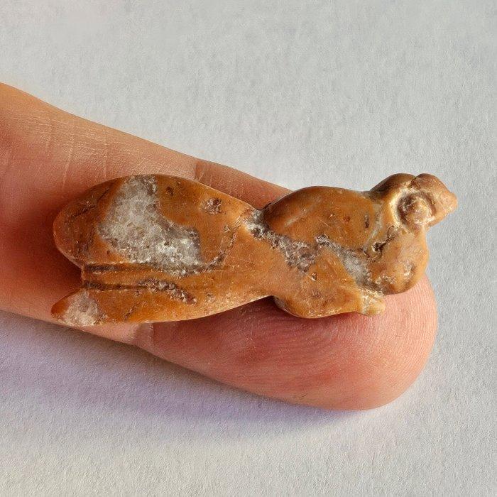 Sino-Siberisch of Sino-Mongools Jasper Zeldzame XS Hopper, Antiek en Kunst, Antiek | Overige Antiek