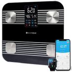 Silvergear smart personenweegschaal - zwart - 29,9 x 29,9 x, Witgoed en Apparatuur, Weegschalen, Verzenden, Nieuw