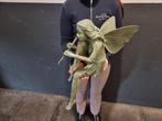 Beeld, XL: Fairy with Flute - 56 cm - Brons