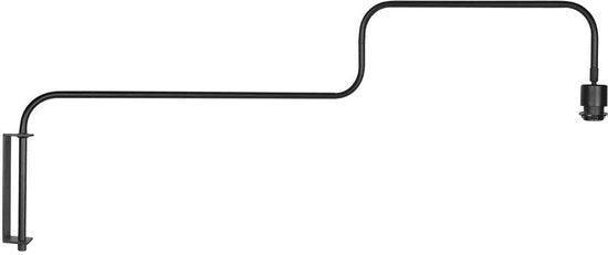 2dekans | Steinhauer - wandlamp - Bloeba - zwart - metaal -, Huis en Inrichting, Lampen | Wandlampen, Zo goed als nieuw, Ophalen of Verzenden