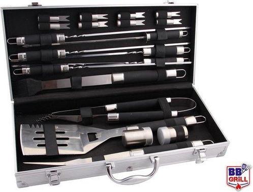 BBGrill 20-delige BBQ accessoireset SUPERGEPRIJSD, Tuin en Terras, Barbecue-accessoires, Nieuw, Ophalen of Verzenden
