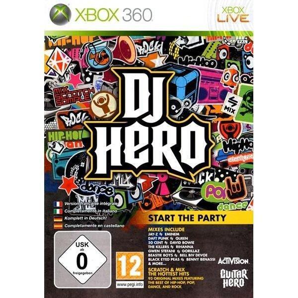 Xbox 360 DJ Hero (Game Only), Spelcomputers en Games, Games | Xbox 360, Zo goed als nieuw, Verzenden