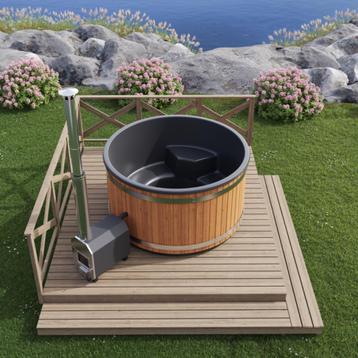 Scandic Premium step-in Hottub | Ø200cm | kunststof kuip | beschikbaar voor biedingen