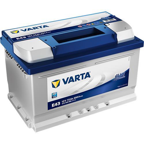 Varta Blue Dynamic E43 accu | 572 409 068 | 12V 72Ah, Auto-onderdelen, Accu's en Toebehoren, Ophalen of Verzenden