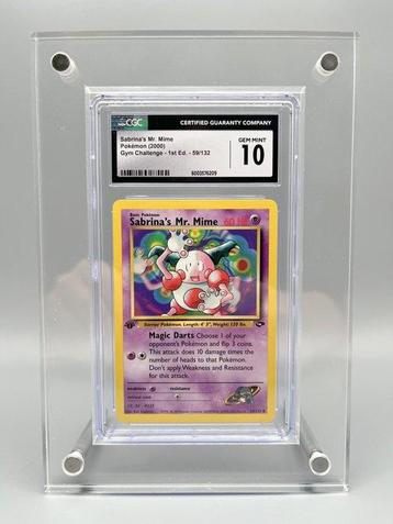 Wizards of The Coast Graded card - Sabrinas Mr. Mime - 1st beschikbaar voor biedingen