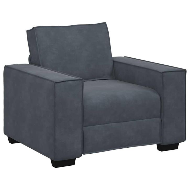 Lounge stoel donkergrijs | Laatste Stuk! (fauteuil), Huis en Inrichting, Fauteuils, 75 tot 100 cm, Minder dan 75 cm, Nieuw, Stof