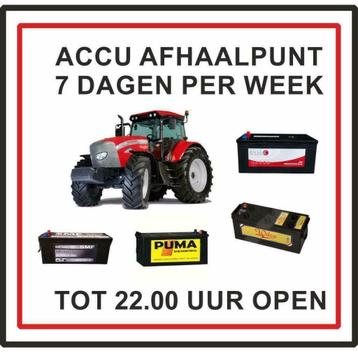 Accu trekker tractor kraan bulldozer 7dgn tot 22.00 uur open