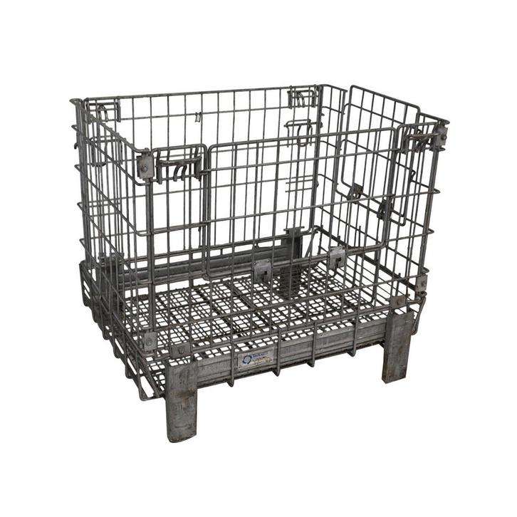 Gitterbox Gebruikt Inklapbaar 60x83 cm, Zakelijke goederen, Kantoor en Winkelinrichting | Magazijn, Stelling en Opslag, Verzenden
