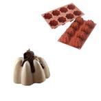 Siliconen Bakvorm Charlotte Ø70x41(h)mm (8), Verzenden, Nieuw