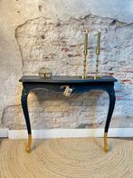 Sfeervolle sidetables Midnight Blue, Verzenden, Zo goed als nieuw, Hout, Sfeervol