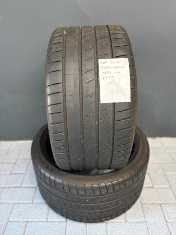 305/30/21 MICHELIN PILOT SPORT 4S 6,5MM 2 STUKS 400,-(4023) beschikbaar voor biedingen