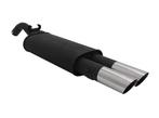 Novus sportuitlaat Vw Golf 2 2x76mm MS einddemper, Auto-onderdelen, Uitlaatsystemen, Verzenden, Nieuw