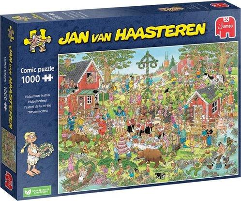 Jan van Haasteren Midzomer Festival - 1000 Stukjes - Puzzel, Kinderen en Baby's, Speelgoed | Kinderpuzzels, Zo goed als nieuw