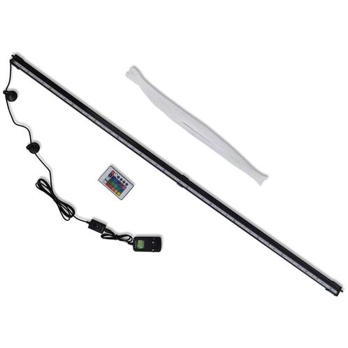 vidaXL LED-aquariumlamp met bubbels RGB 107 cm, Dieren en Toebehoren, Overige Dieren-accessoires, Nieuw, Verzenden