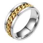 Fako Bijoux® - Fidget Ring - Anxiety Ring - Angst Ring -, Sieraden, Tassen en Uiterlijk, Ringen, Verzenden, Nieuw