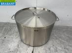 RVS Soeppan Kookpan Pan Inductie 60 x 40 cm 113 liter Horeca, Ophalen of Verzenden, Nieuw zonder verpakking