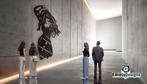 Grootformaat Cortenstaal kunstwerk, Ophalen