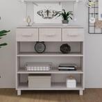 vidaXL Wandtafel HAMAR 90x35x90 cm massief grenenhout wit, Huis en Inrichting, Tafels | Bijzettafels, Verzenden, Nieuw