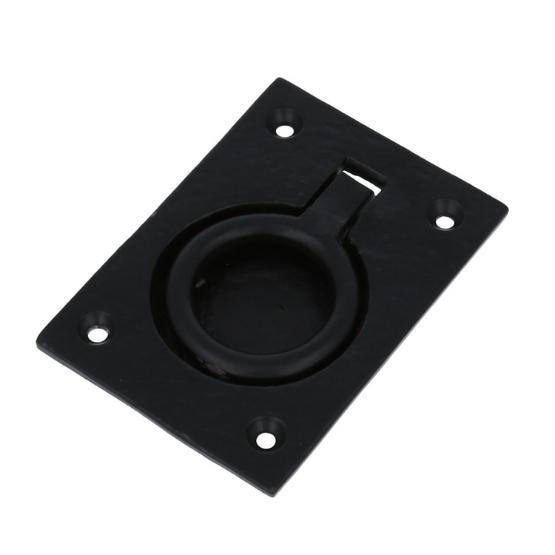 Luikring zwart 85x62 mm, Doe-het-zelf en Verbouw, Hang- en Sluitwerk, Verzenden