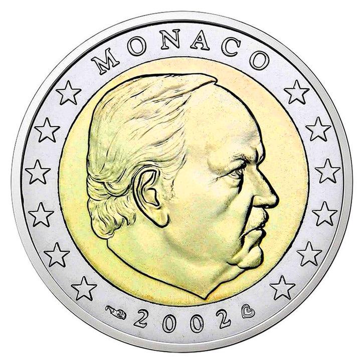 Monaco 2 Euro 2002 UNC, Postzegels en Munten, Munten | Europa | Euromunten, Verzenden