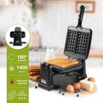 DOMO DO9224W Roterend Wafelijzer - Rechthoekige wafels 4x7 -, Verzenden, Zo goed als nieuw