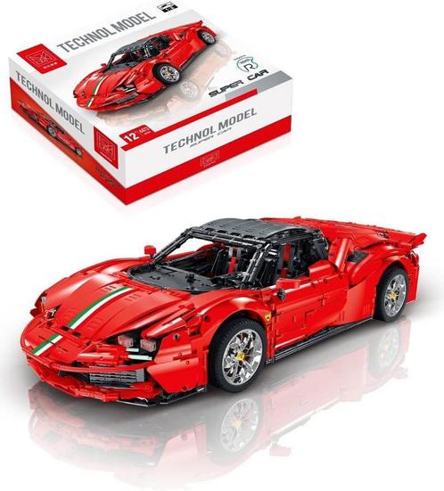 XMORK 022001-1 Ferrari SF90, Kinderen en Baby's, Speelgoed | Bouwstenen, Nieuw, Overige merken, Verzenden