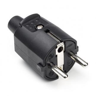 Schuko stekker | Q-link, Doe-het-zelf en Verbouw, Elektra en Kabels, Nieuw, Verzenden
