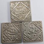 ISLAMITISCHE. India. Lot of 3 BI Mosque Tokens 19th-20th