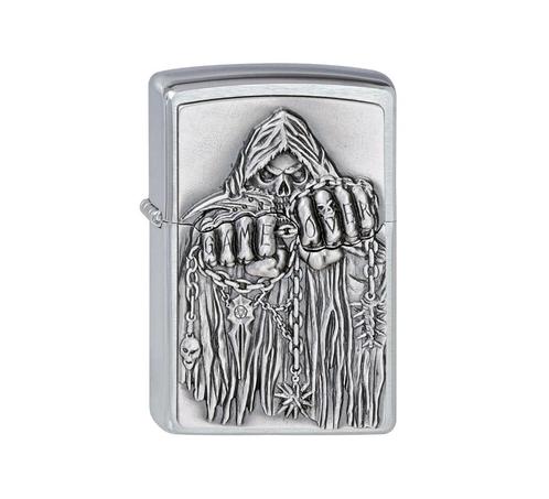 Zippo Game Over Emblem, Verzamelen, Rookartikelen, Aanstekers en Luciferdoosjes, Aansteker, Verzenden