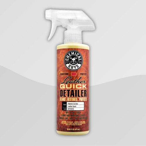 Chemical Guys Leather Quick Detailer Matte Finish Leather..., Auto diversen, Onderhoudsmiddelen, Ophalen of Verzenden