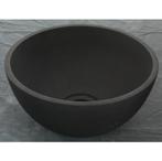Waskom Imso Lavabo Mini Tondo Basalto Nero 26x13cm, Ophalen of Verzenden, Nieuw