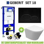 Geberit UP320 Toiletset set18 Wiesbaden Vesta Junior Rimless, Nieuw, Overige typen, Ophalen of Verzenden