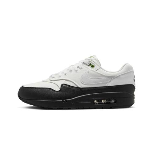 Nike Air Max 1 White Black Chlorophyll - maat 45 (Sneakers), Kleding | Dames, Schoenen, Sneakers of Gympen, Nieuw, Verzenden